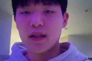 好好加油！杨瀚森：很高兴大家看我比赛 给我加油打气~